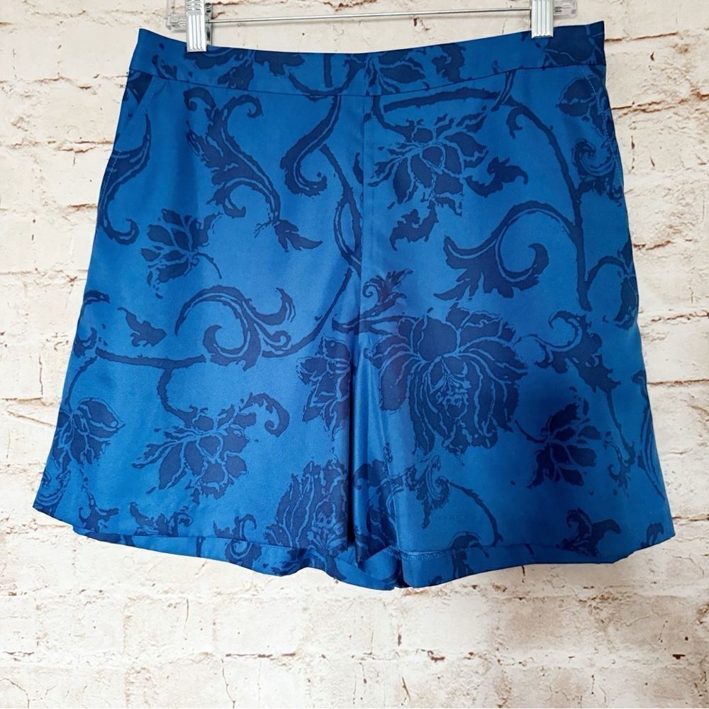 Banana Republic floral satin shorts